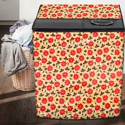 The Furnishing Tree Multi-Coloured Printed Washing Machine Cover image 2