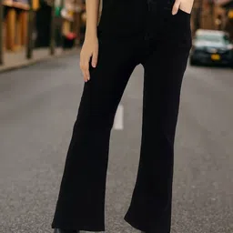 Shrutika Women Bootcut High-Rise Stretchable Jeans-image-28