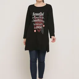 DDASPRATION Women Typography 2 Printed T-shirt-picture-27