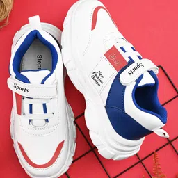 Steprite New Fashion Text Designed Lace Up Shoes - Blue-image-18