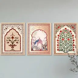 walllane Traditional Wall Art With Frame Home Decor Wall Painting For Living Room Office Bedroom-picture-32