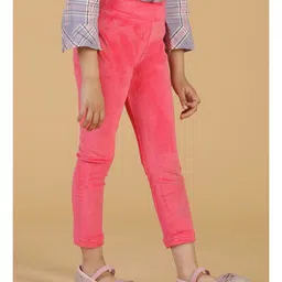 Tales & Stories Solid Leggings - Pink image 4