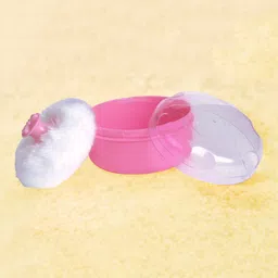 BOXOT IMPEX Portable Powder Puff with Box Holder Container - Pink image 4