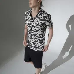 Hubberholme Multicolored Boxy Fit Printed Shirt image 5