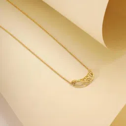 Mia by Tanishq 14k (585) Yellow Gold Necklace for Women-picture-22