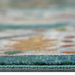 Obsessions Teal Classic Machine Made Carpet - Medium image 5