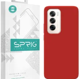 Sprig Back Cover for Oppo Reno 12 5G (Red)-picture-18