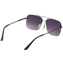 SCOTT Grey Square UV Protection Sunglasses for Men image 5