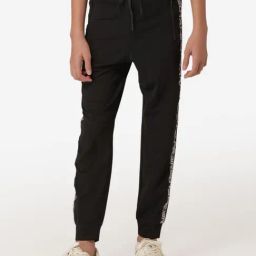 Red Tape Kids Black Printed Joggers-picture-32