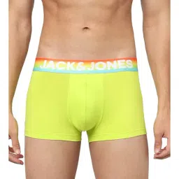 Jack & Jones Lime Green Regular Fit Trunks-picture-21