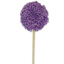 Pure Home and Living Purple Plastic Buddleia Artificial Single Stem image 5