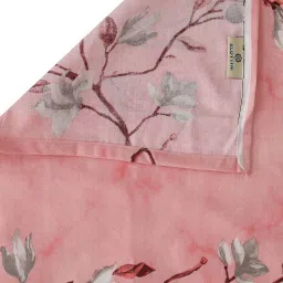 Klotthe Pink 400 TC Cotton Double Bedsheet with 2 Pillow Covers image 5