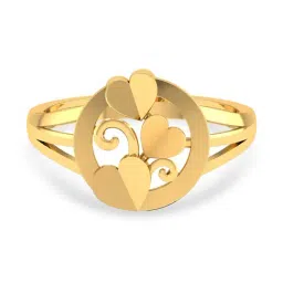 Kisna Diamond & Gold Jewellery 14k Pure Gold Rhythmea for Women-picture-13