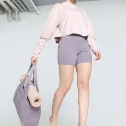 Puma Pink Relaxed Fit Sweatshirt image 5