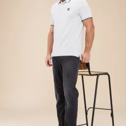 Being Human Grey Regular Fit Distressed Jeans image 5