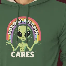 TOGS & TERRE Men Printed Hooded Sweatshirt image 4