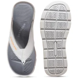 Woodland Men's Grey Flip Flops image 5