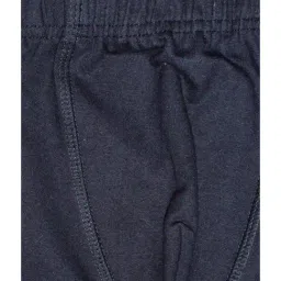 Kiddopanti Boys Black Solid Boxer Shorts (Pack Of 3) image 4