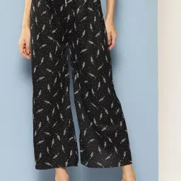 Aarika Girls Black Printed Palazzo-picture-36