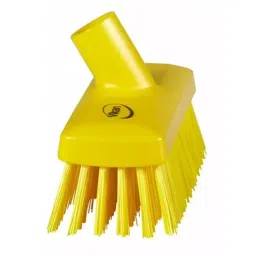 VIKAN Broom Yellow With Polyester, Polypropylene & Stainless Steel Bristles for General Purpose, 70426 image 3