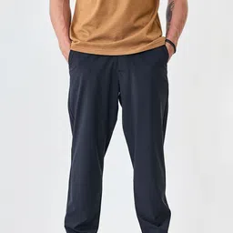 Snitch Men Mid-Rise Regular Fit Trousers-image-59