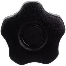 RS PRO Black Multiple Lobes Clamping Knob M8 Threaded Stud, 7027633 image 4
