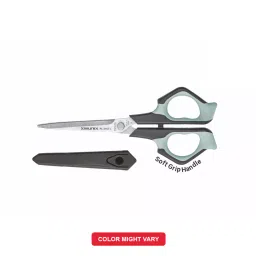 MUNIX 168 mm Pointed Tip Stainless Steel Scissor Assorted with Safety Cover, PL-3167C image 2