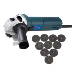Yking 2601/BS 6-100 850 W 100 mm Angle Grinder With Ms Cutting Wheel Set-picture-25