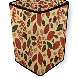 The Furnishing Tree Washing Machine Cover Ditzy Pattern Yellow Compatible for Whirlpool 7 Kg Fully- image 2
