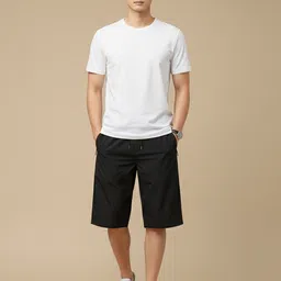 Mast & Harbour Men Mid-Rise Lounge Shorts-picture-28