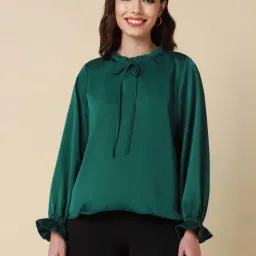 Allen Solly Green Regular Fit Top-picture-20