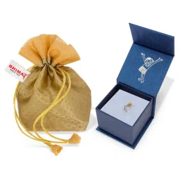 Bhima Jewels 18k (750) Yellow Gold Diamond Fancy Nosepin for Women image 5