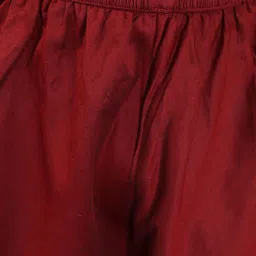 VASTRAMAY Boys Maroon Embroidery Full Sleeves Kurta Sets image 5
