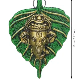 eCraftIndia Assorted Multicolor Rakhi with Lord Ganesha Idol image 5