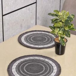 Saral Home Blue Cotton Placemats - Set of 2-image-80