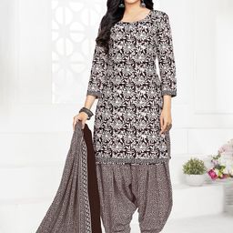 SALWAR STUDIO Printed Pure Cotton Unstitched Dress Material-picture-19