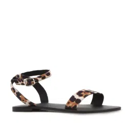 Forever 21 Women's Beige Ankle Strap Sandals-picture-19