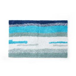 Home4U 'Dorothy' Multicolor 100% Cotton Extra Large Bath Mat - Set of 1-picture-12