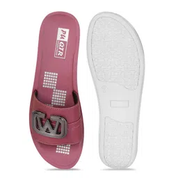 DRACKFOOT Women Lightweight Embellished Open Toe Flats image 4