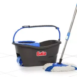 Gala 163921 Turbo Spin Mop with Bucket and 2 Refills (Grey and Blue)-image-3