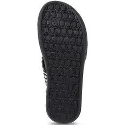 Carlton London Women's Black Flip Flops image 5