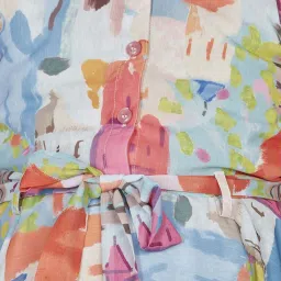 Peppermint Girls Multicolor Printed Dress image 5