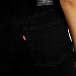 Levi's Women's Black Loose Fit High Rise Jeans image 5