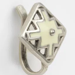 Shaya chaukhdi nose clip in oxidised 925 silver image 5