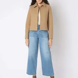 Vero Moda Light Brown Regular Fit Jacket image 5