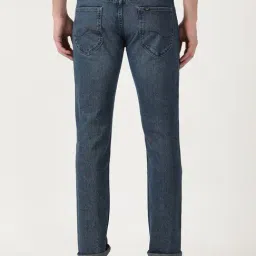 Lee Blue Cotton Slim Fit Jeans image 2