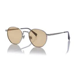 Shisen Fox Brown Round Unisex Sunglasses-picture-18