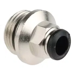 RS PRO Push-in Fitting G 1/2 Male to Push In 8 mm Threaded-to-Tube, 1761286 image 2