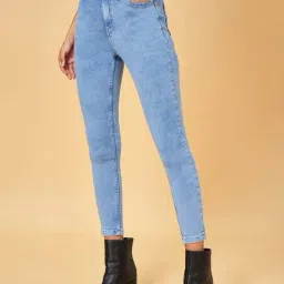 SF Jeans by Pantaloons Blue High Rise Jeans image 3