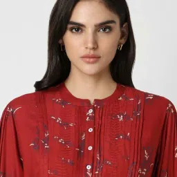 Van Heusen Red Printed Tunic image 5